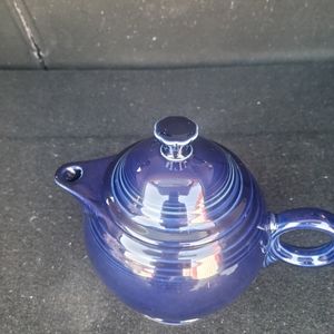 Vintage Fiesta cobalt blue coffee or teapot lid